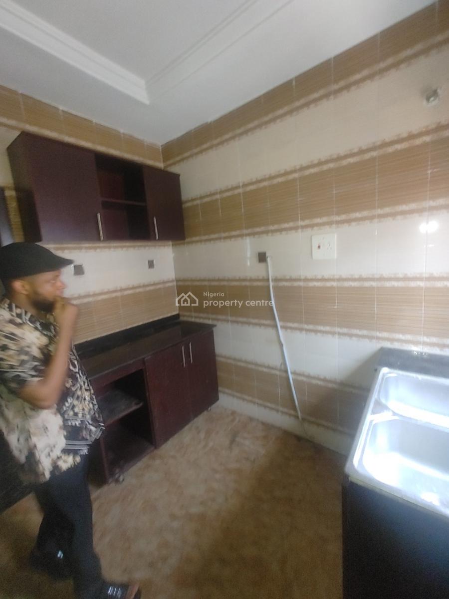 Sharp and Spacious 2 Bedroom Flat Apartment Upstairs, Sangotedo, Ajah, Lagos, Flat / Apartment for Rent