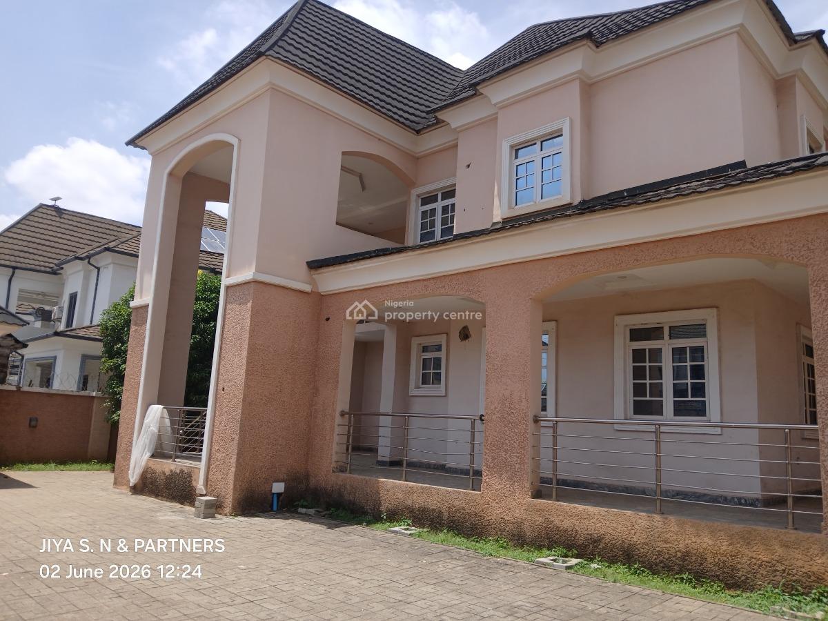 Very Specuous 4-bedroom Detached Duplex with Bq, Within an Estate By Sunnyvale Estate, Galadimawa, Abuja, Detached Duplex for Rent