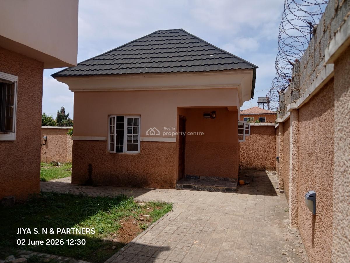 Very Specuous 4-bedroom Detached Duplex with Bq, Within an Estate By Sunnyvale Estate, Galadimawa, Abuja, Detached Duplex for Rent