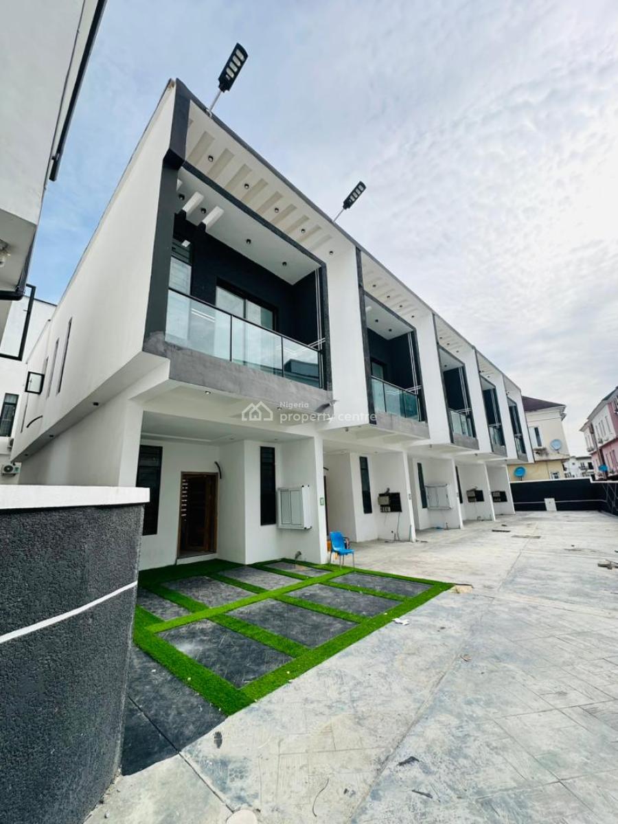 Brand New 3 Bedroom Terrace Duplex, Chevron, Lekki, Lagos, Terraced Duplex for Sale