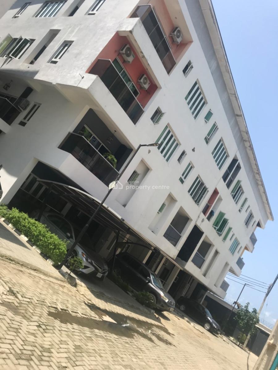 a Service 2 Bedroom Apartment, Cyberville Estate, Lekki, Lagos, Flat / Apartment for Rent