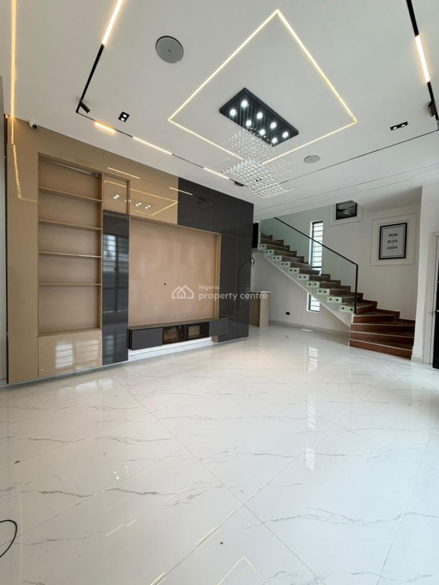 Standard 5 Bedroom Detached Duplex + Pool, Bq, Cinema and Open Terrace, Ikota, Lekki, Lagos, Detached Duplex for Sale