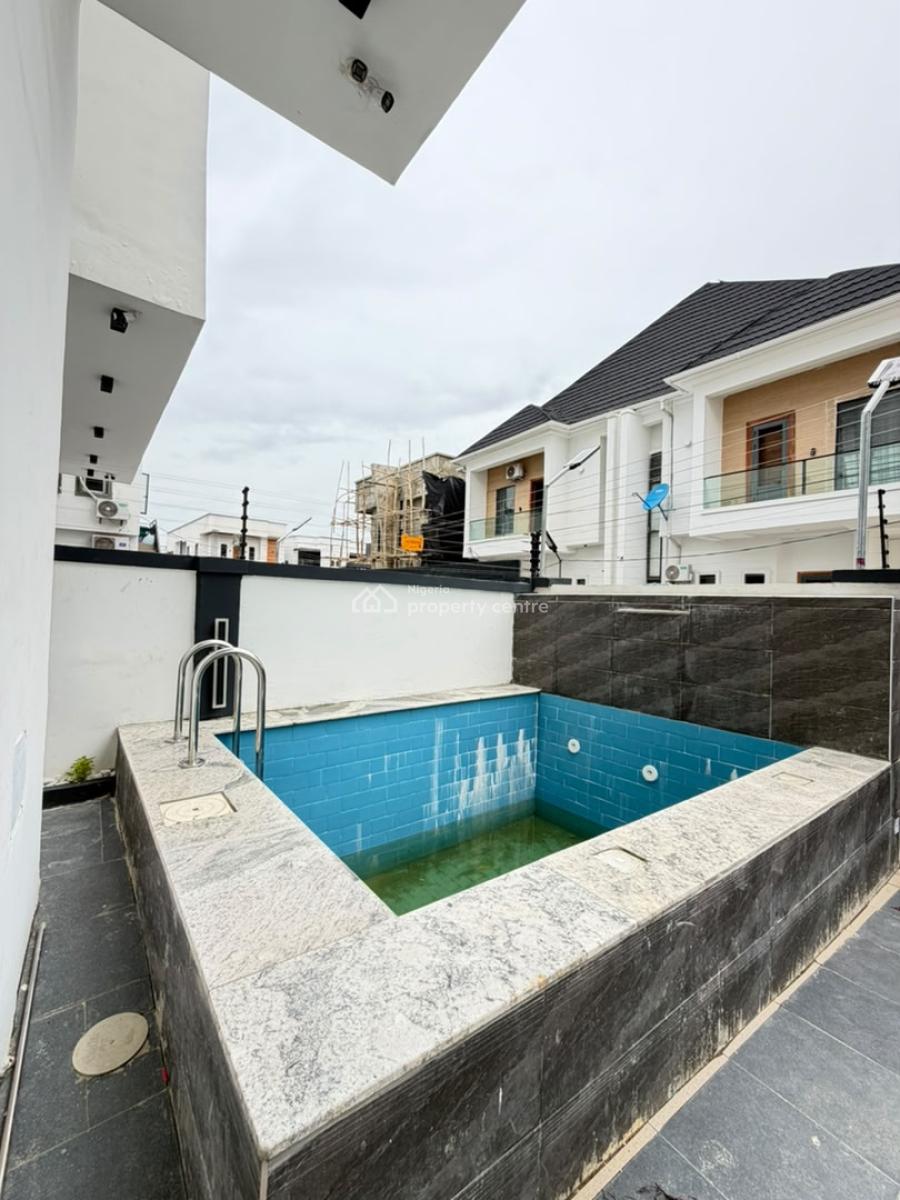 Standard 5 Bedroom Detached Duplex + Pool, Bq, Cinema and Open Terrace, Ikota, Lekki, Lagos, Detached Duplex for Sale