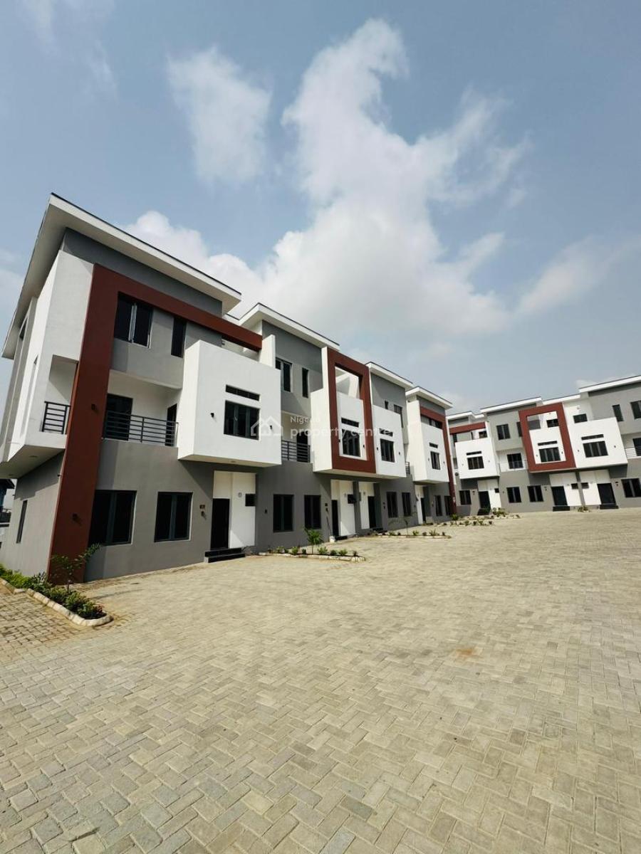 Stunning Built 4 Bedroom Terrace Duplex with Bq, Executively Built Home with Bq in a Serene Neighborhood, Ikeja, Lagos, Terraced Duplex for Sale