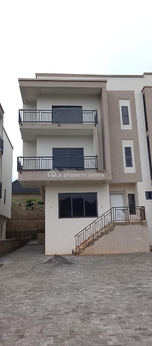4 Bedroom Semi Detached Duplex with a Room Bq, Wuye, Abuja, Semi-detached Duplex for Rent