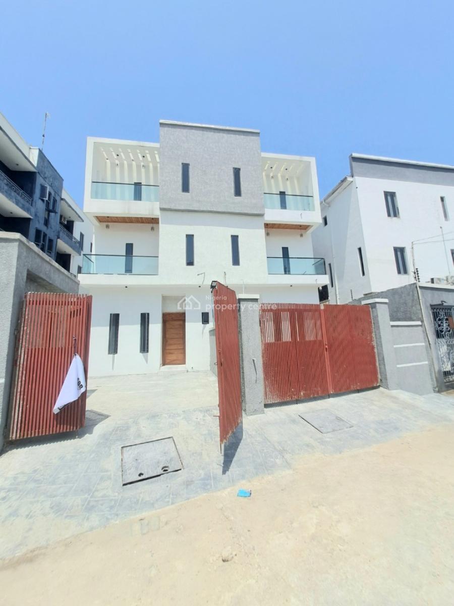 Newly Built 4 Bedroom Semi-detached with Bq, Ologolo, Lekki, Lagos, Semi-detached Duplex for Rent