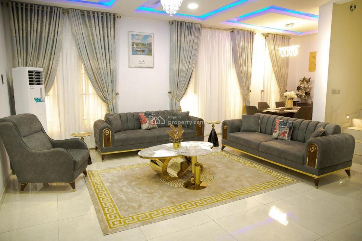 Luxurious 4 Bedroom Duplex, Moradeun, Gra Phase 2, Magodo, Lagos, Flat / Apartment Short Let