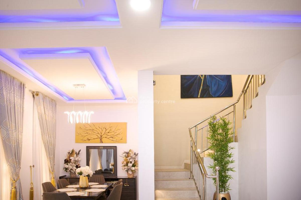 Luxurious 4 Bedroom Duplex, Moradeun, Gra Phase 2, Magodo, Lagos, Flat / Apartment Short Let