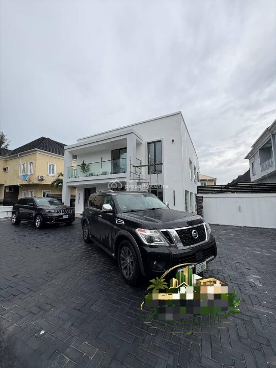 Fully Furnished 4 Bedroom Luxury Villa with 2 Bq, Pool& Solar System, Ikota, Lekki, Lagos, Detached Duplex for Sale