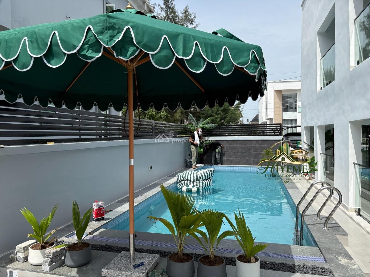 Fully Furnished 4 Bedroom Luxury Villa with 2 Bq, Pool& Solar System, Ikota, Lekki, Lagos, Detached Duplex for Sale