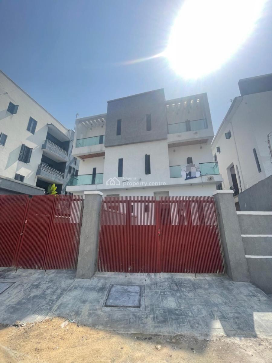 Spacious 4-bedroom Semi Detached Duplex with Bq, Ologolo, Lekki, Lagos, Semi-detached Duplex for Rent