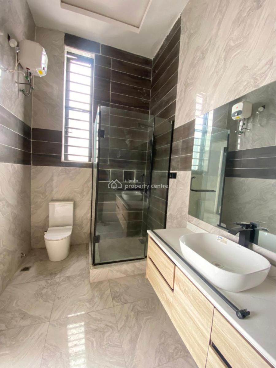 Brand New 4 Bedroom Semi Detached Duplex with Bq, Chevron Alternative, Lekki, Lagos, Semi-detached Duplex for Rent