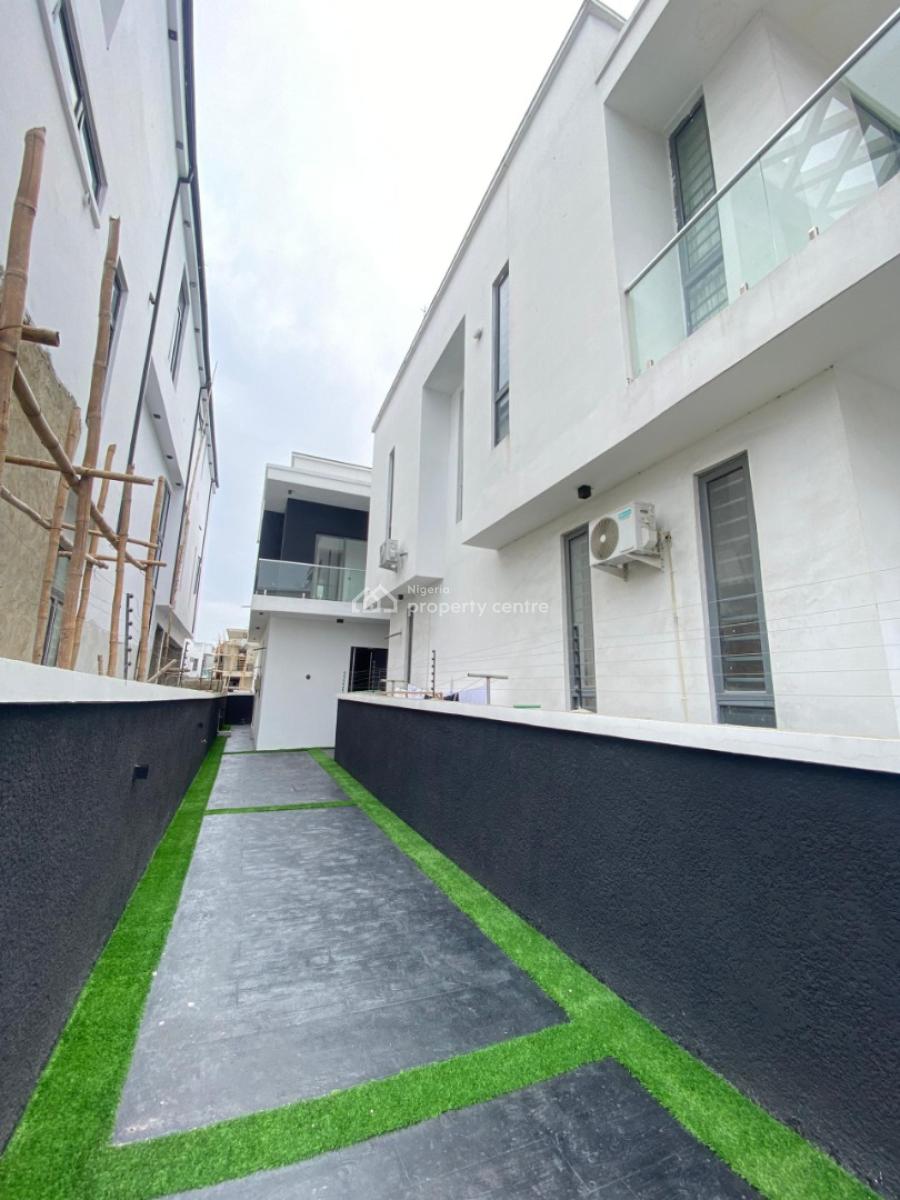 Brand New 4 Bedroom Semi Detached Duplex with Bq, Chevron Alternative, Lekki, Lagos, Semi-detached Duplex for Rent