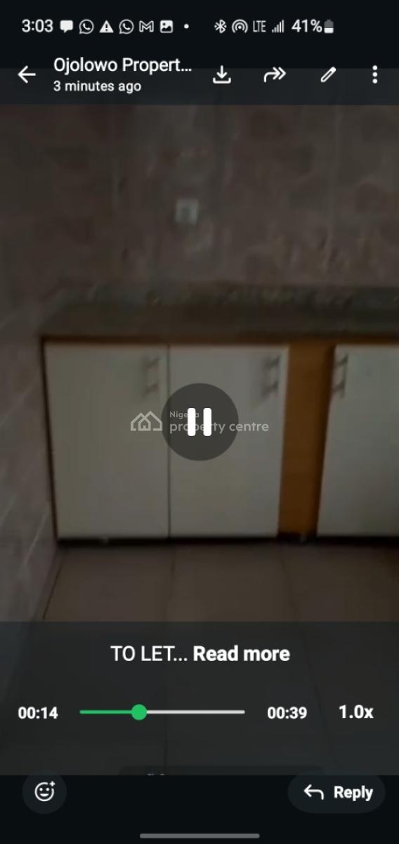 2bedroom Flat, Kolapo Ishola Akobo, Ibadan, Oyo, Flat / Apartment for Rent