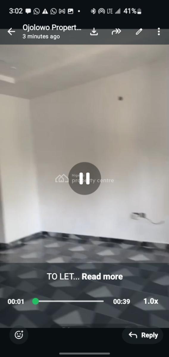 2bedroom Flat, Kolapo Ishola Akobo, Ibadan, Oyo, Flat / Apartment for Rent