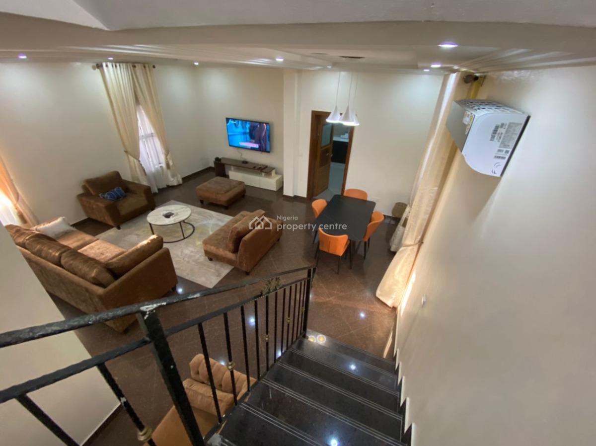 Fully Furnished 3 Bedroom Terrace Duplex, Off Admiralty, Lekki Phase One, Lekki, Lagos, Terraced Duplex for Rent