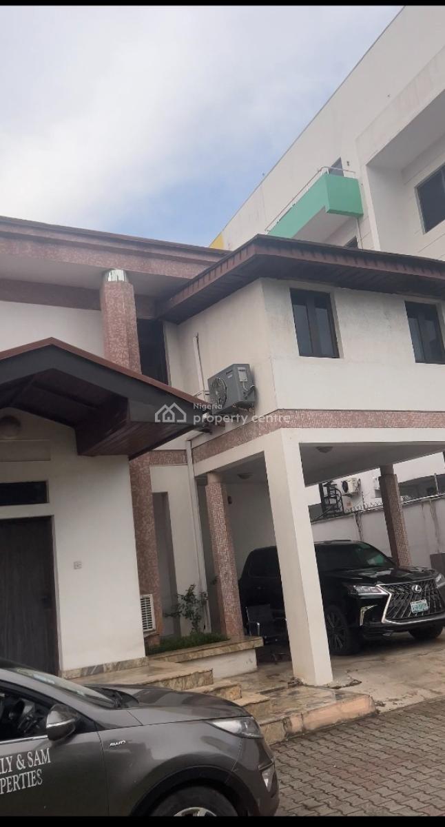Very Spacious 5 Bedroom Fully Detached House with Guest House and Pool, Off Bourdillion Road, Old Ikoyi, Ikoyi, Lagos, Detached Duplex for Rent