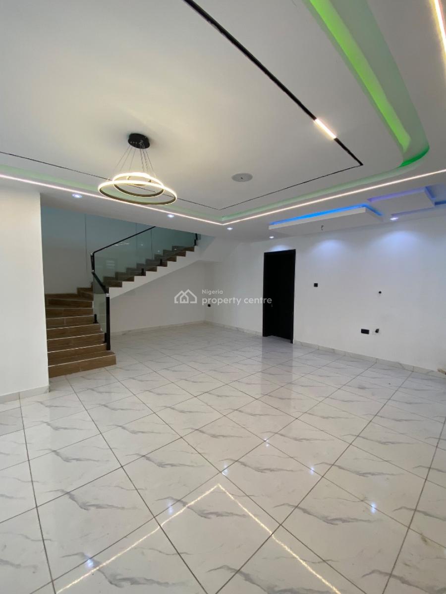 Smarthome Automated 4 Bedroom Duplex Comes with Solar Light, Peninsula Gardens Estate By Blenco Supermarket, Sangotedo, Ajah, Lagos, Semi-detached Duplex for Rent