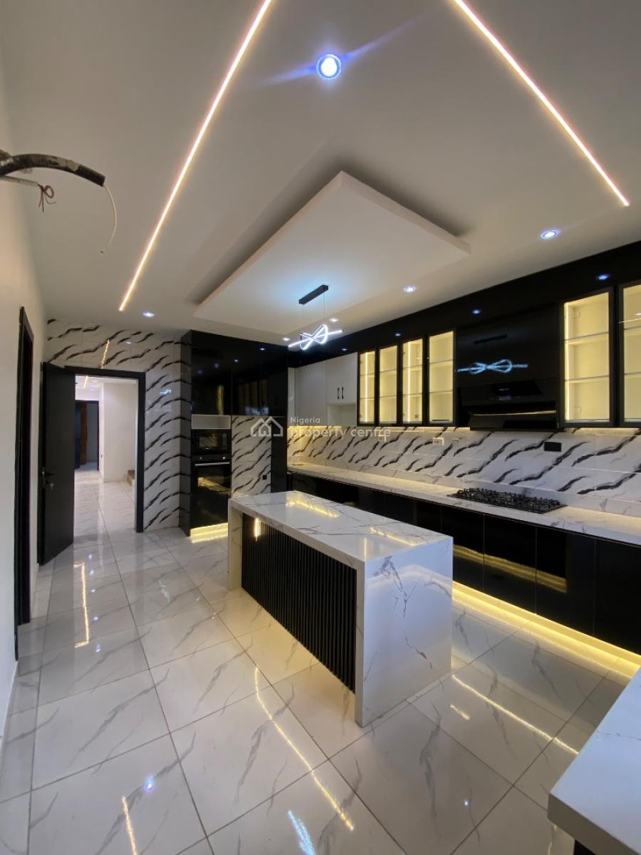 Smarthome Automated 4 Bedroom Duplex Comes with Solar Light, Peninsula Gardens Estate By Blenco Supermarket, Sangotedo, Ajah, Lagos, Semi-detached Duplex for Rent