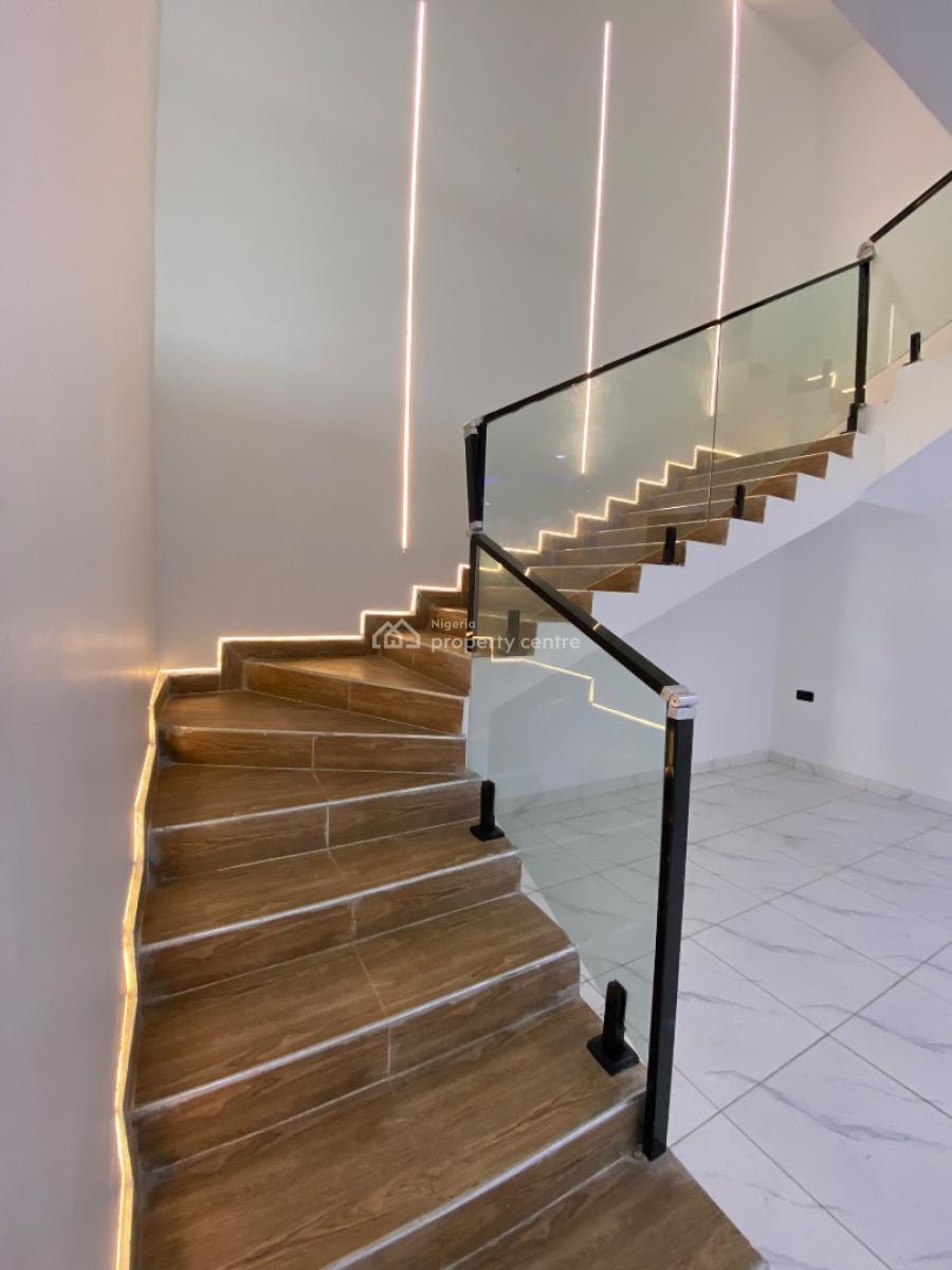 Smarthome Automated 4 Bedroom Duplex Comes with Solar Light, Peninsula Gardens Estate By Blenco Supermarket, Sangotedo, Ajah, Lagos, Semi-detached Duplex for Rent