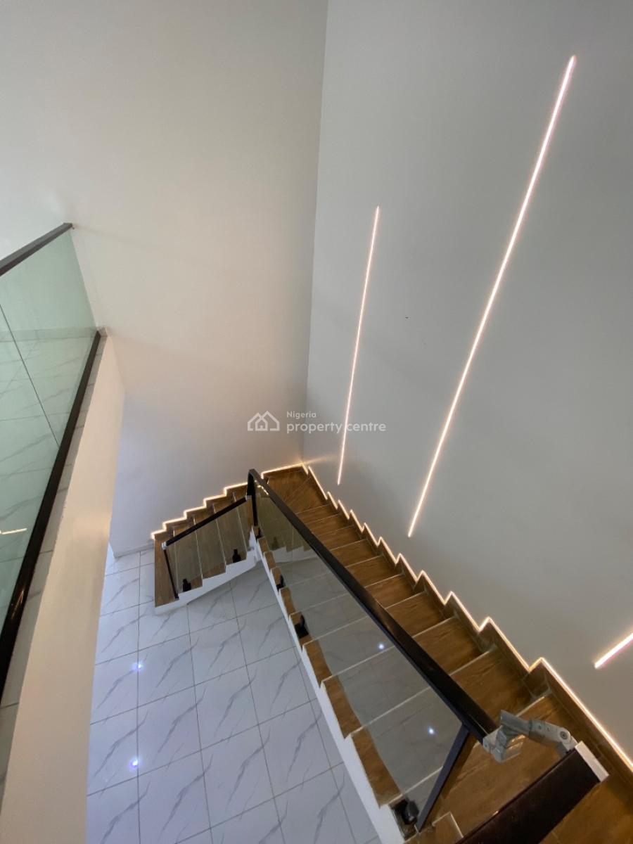 Smarthome Automated 4 Bedroom Duplex Comes with Solar Light, Peninsula Gardens Estate By Blenco Supermarket, Sangotedo, Ajah, Lagos, Semi-detached Duplex for Rent