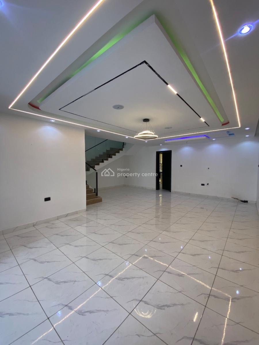 Smarthome Automated 4 Bedroom Duplex Comes with Solar Light, Peninsula Gardens Estate By Blenco Supermarket, Sangotedo, Ajah, Lagos, Semi-detached Duplex for Rent
