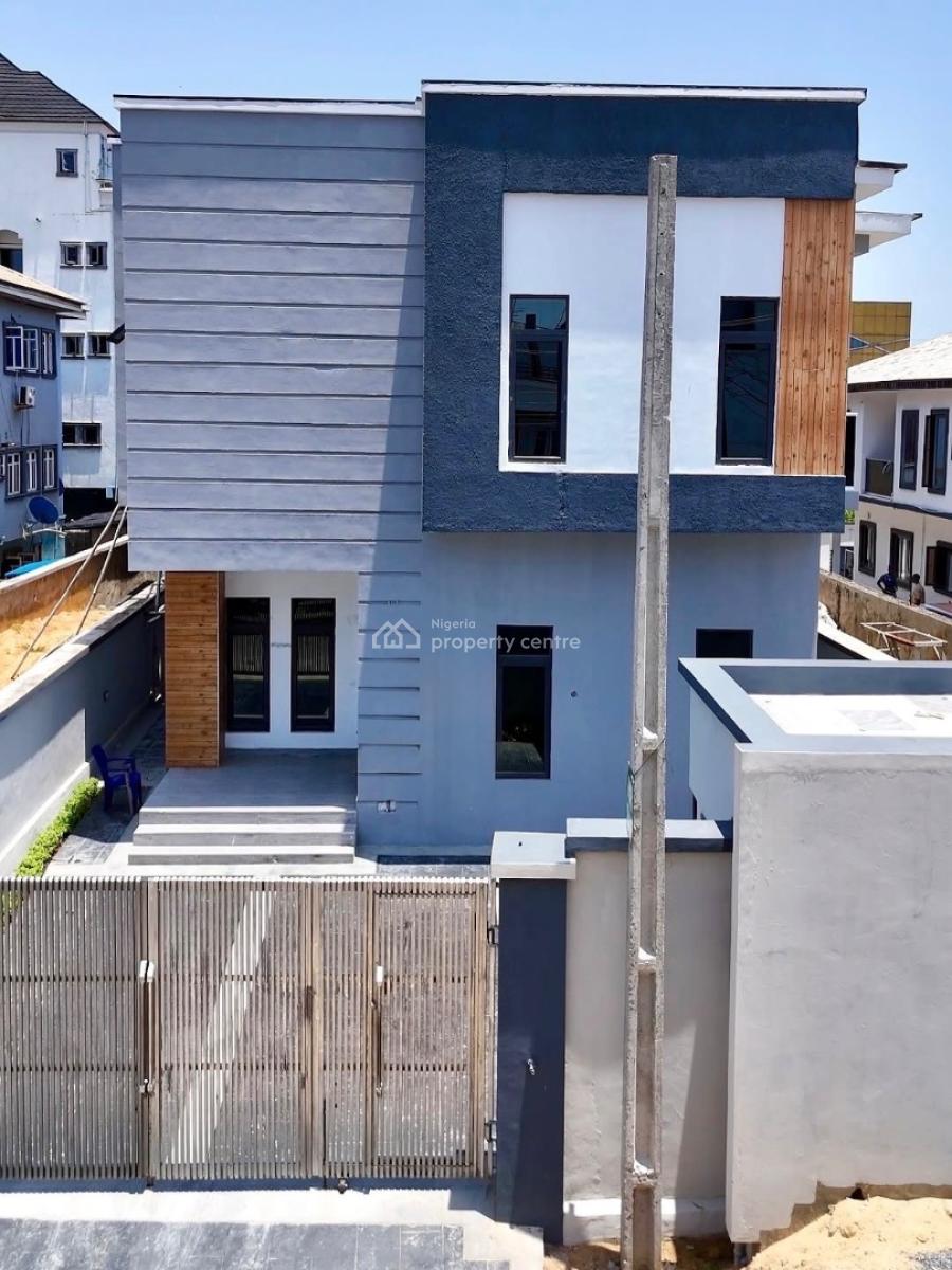4 Bedroom Fully Detached Duplex with Bq, Chevron, Lekki, Lagos, Detached Duplex for Sale