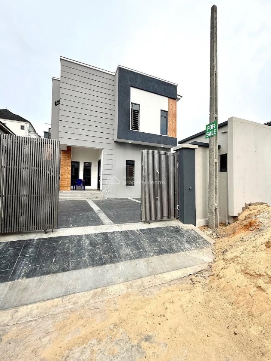 4 Bedroom Fully Detached Duplex with Bq, Chevron, Lekki, Lagos, Detached Duplex for Sale