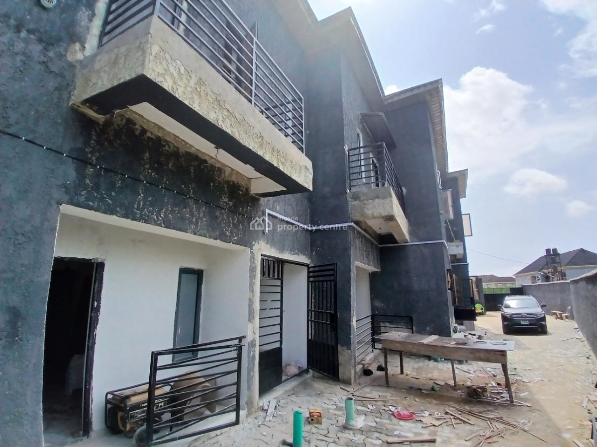 Brand New Mini Flat with 2toilets, 24hrs Light, Inverter/solar, Gated and Secured Estate Off Ado Road Ajah, Ajah, Lagos, Mini Flat (room and Parlour) for Rent