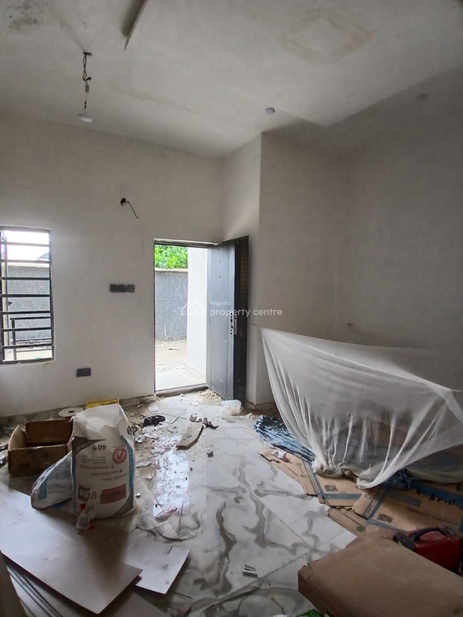 Brand New Mini Flat with 2toilets, 24hrs Light, Inverter/solar, Gated and Secured Estate Off Ado Road Ajah, Ajah, Lagos, Mini Flat (room and Parlour) for Rent