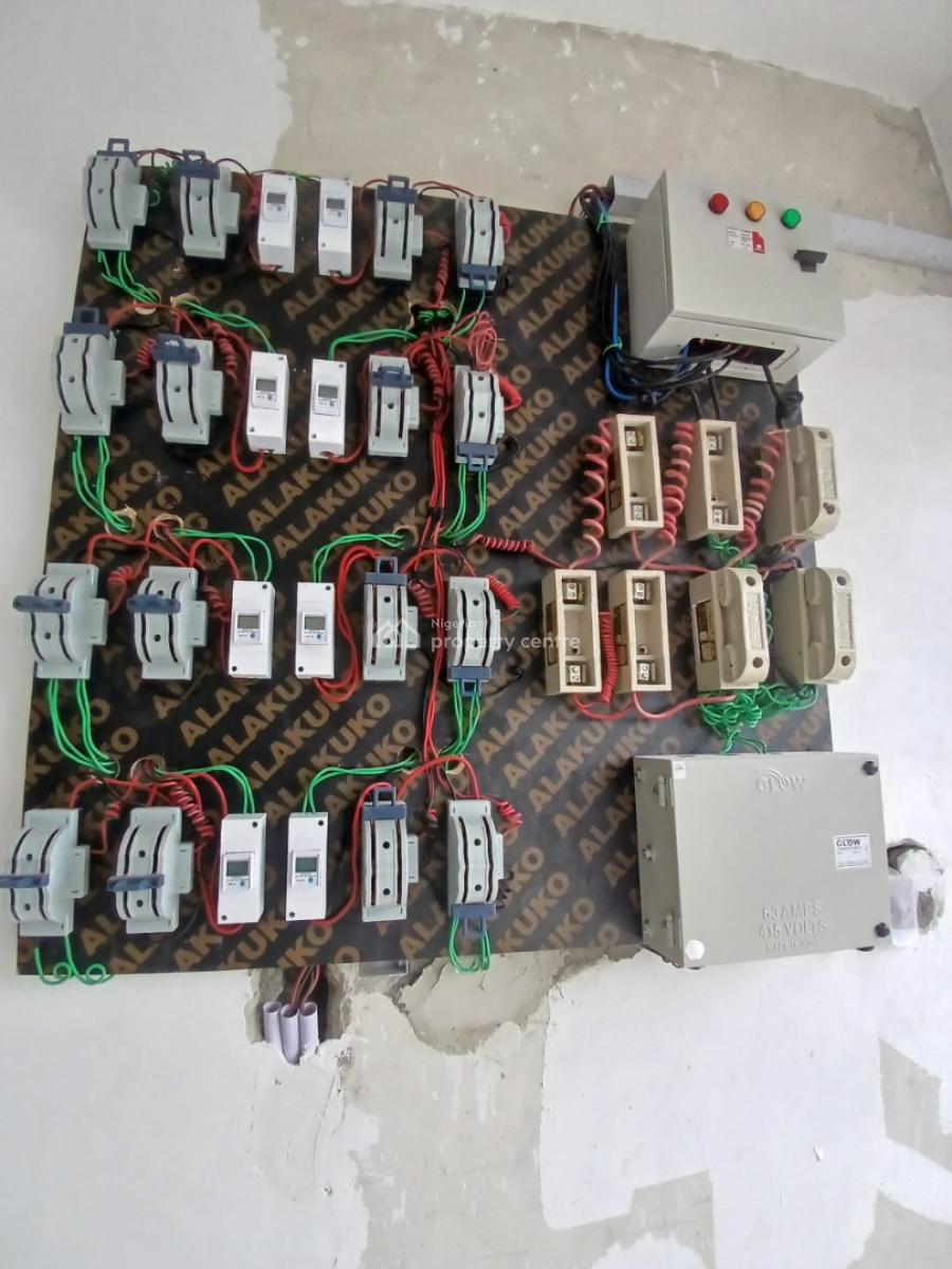Brand New Room Self-contained with 24hrs Light, Inverter/solar & Centr, Gated and Secured Estate Off Ado Road Ajah, Ajah, Lagos, Self Contain (single Rooms) for Rent