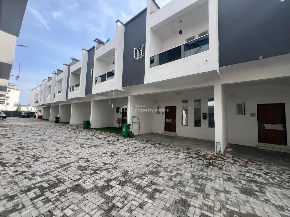 New 4 Bedrooms Terrace Duplex, Lekki Country Estate, Ikota, Lekki, Lagos, Terraced Duplex for Sale