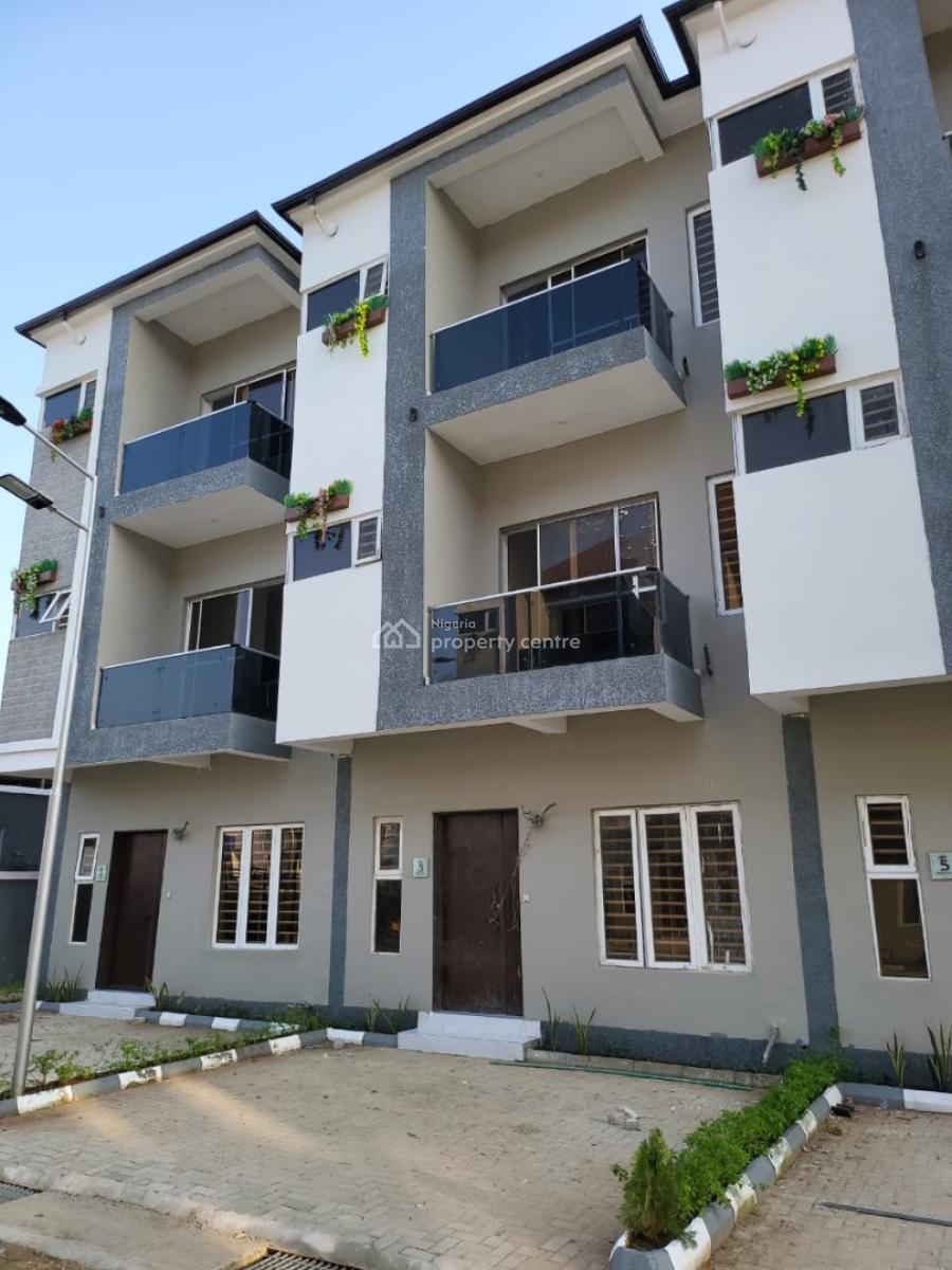 4 Bedroom Terrace Duplex with Bq Interior Video Available, Ikate, Lekki, Lagos, Terraced Duplex for Sale