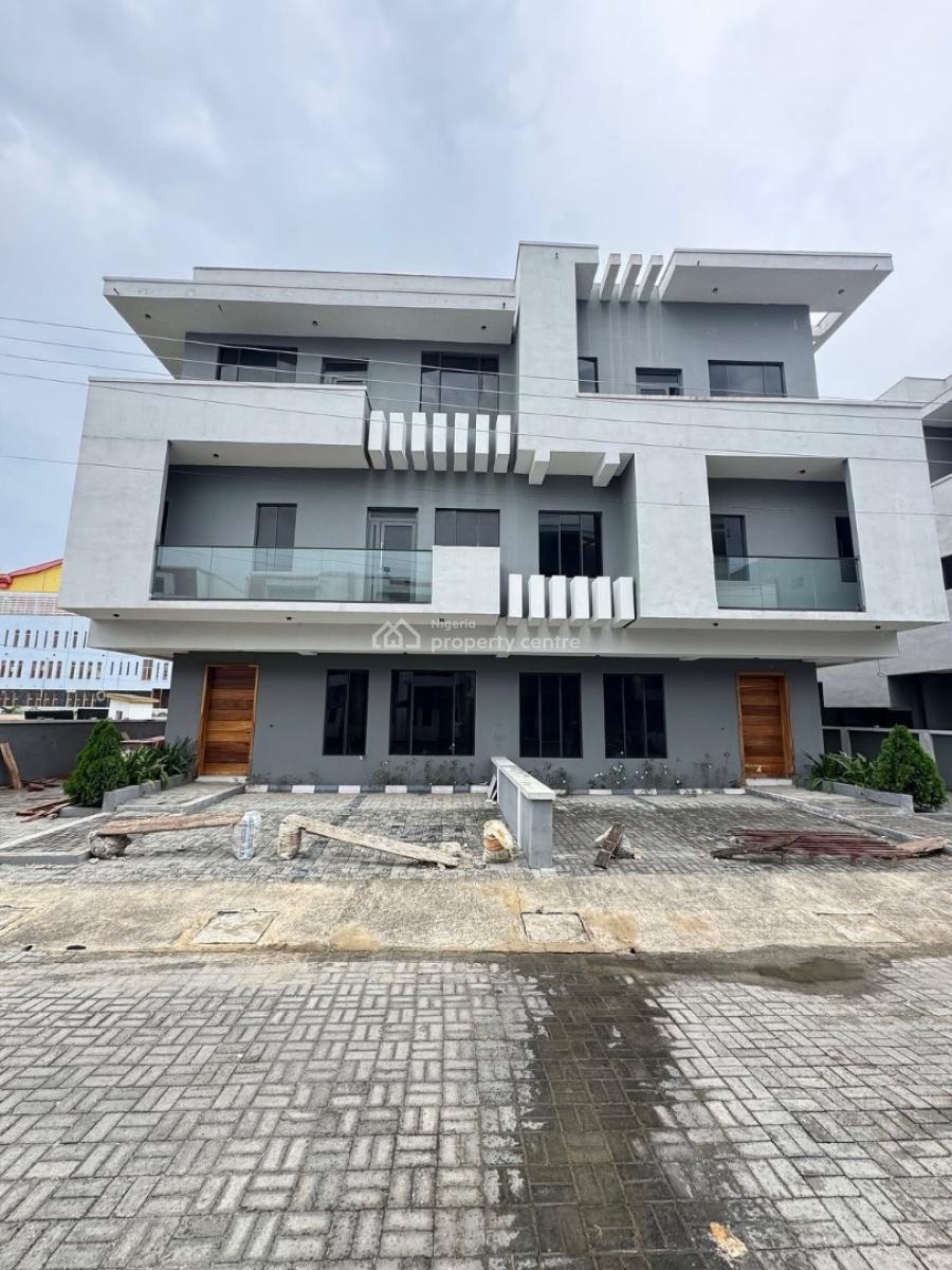 4 Bedroom Semi Detached Duplex with Bq, Osapa, Lekki, Lagos, Semi-detached Duplex for Sale