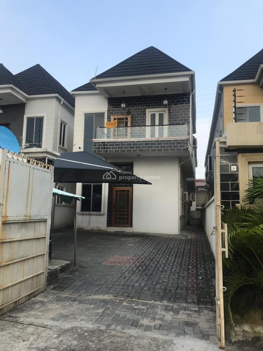 4 Bedroom Detached House, Off Gbangbala Street, Ikate Elegushi, Lekki, Lagos, Detached Duplex for Rent