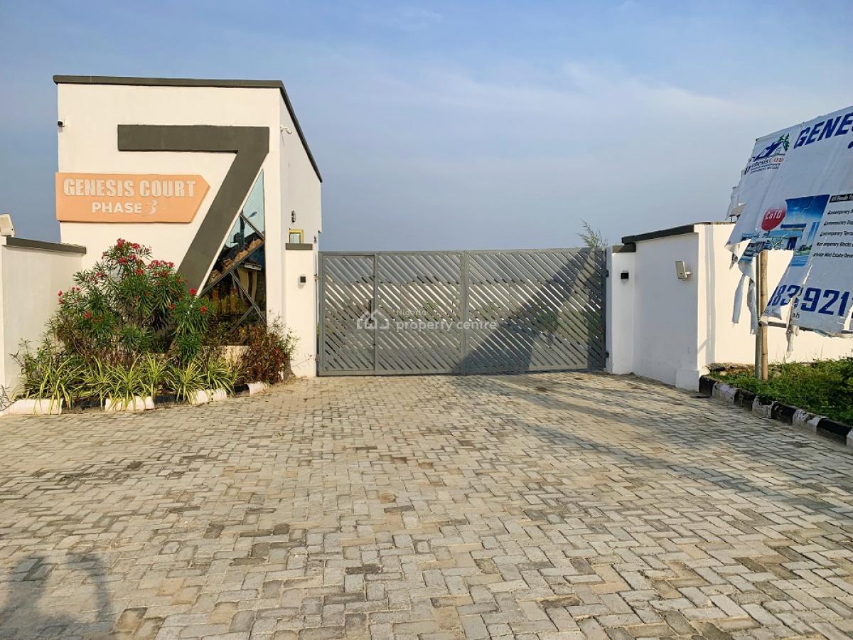 Serviced Plots of Land to Build Your Dream Home, Genesis Court Phase 3 Estate Off General Paint Road, Ajah, Lagos, Residential Land for Sale