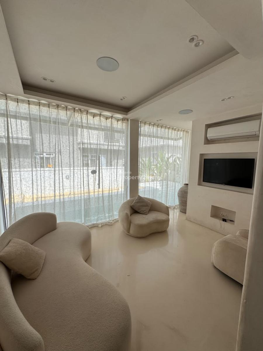 Fully Furnished 4bedroom Detached Duplex with Swimming Pool, Osapa, Lekki, Lagos, House for Rent