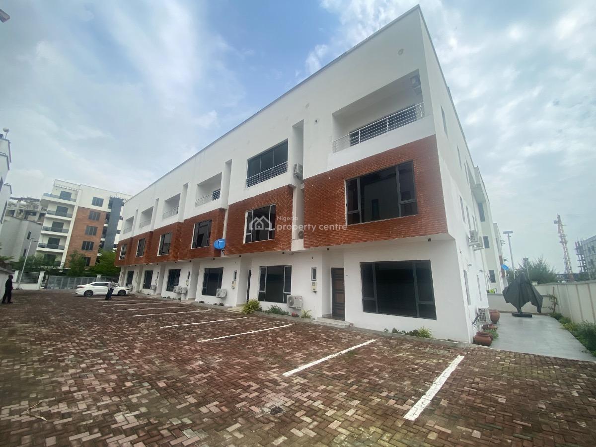 Newly  Built 4 Bedroom Terrace House with 1 Room Boys Quarters, Periwinkle Estate, Lekki Phase 1, Lekki, Lagos, Terraced Duplex for Rent