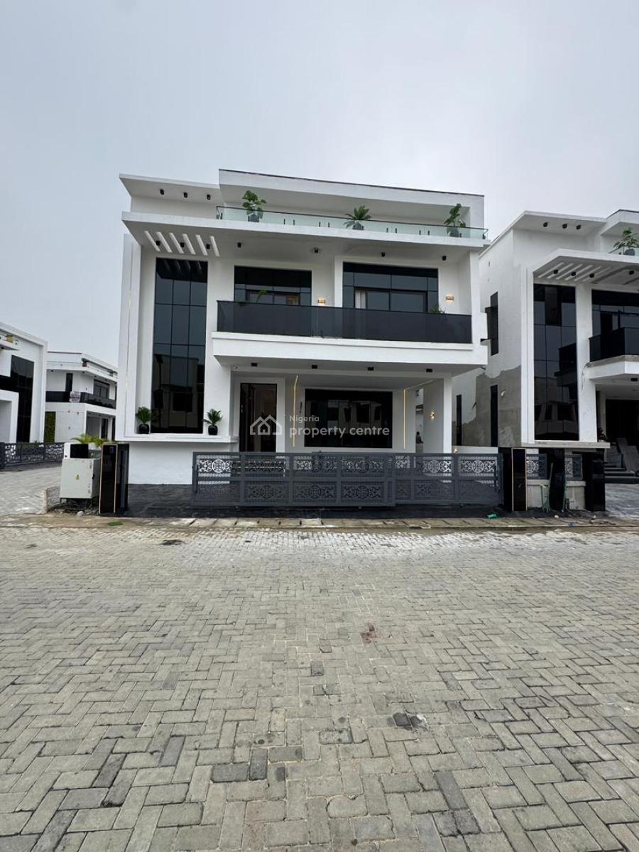 Newly Built 5 Bedroom Luxury Detached Duplex with a Swimming Pool, Chevron, Lekki, Lagos, Detached Duplex for Sale
