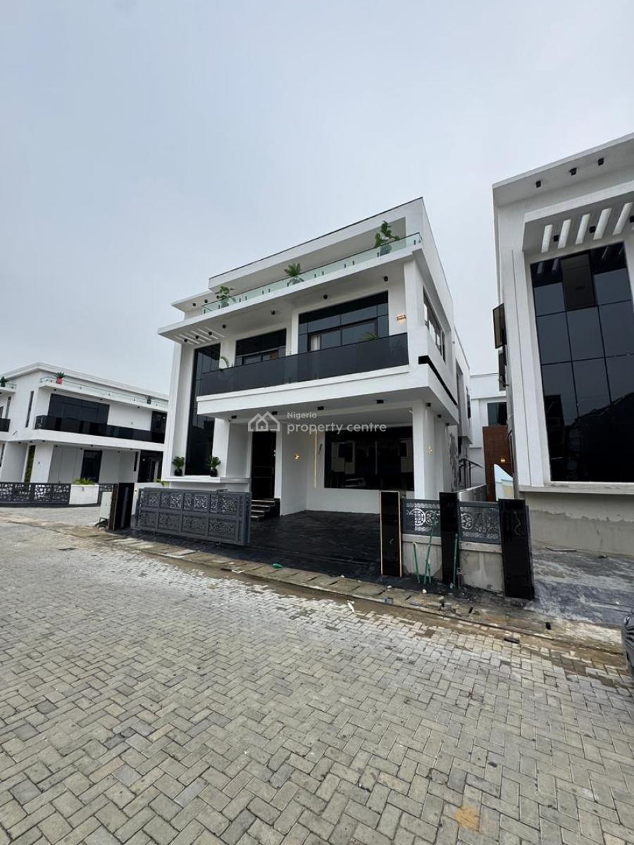 Newly Built 5 Bedroom Luxury Detached Duplex with a Swimming Pool, Chevron, Lekki, Lagos, Detached Duplex for Sale
