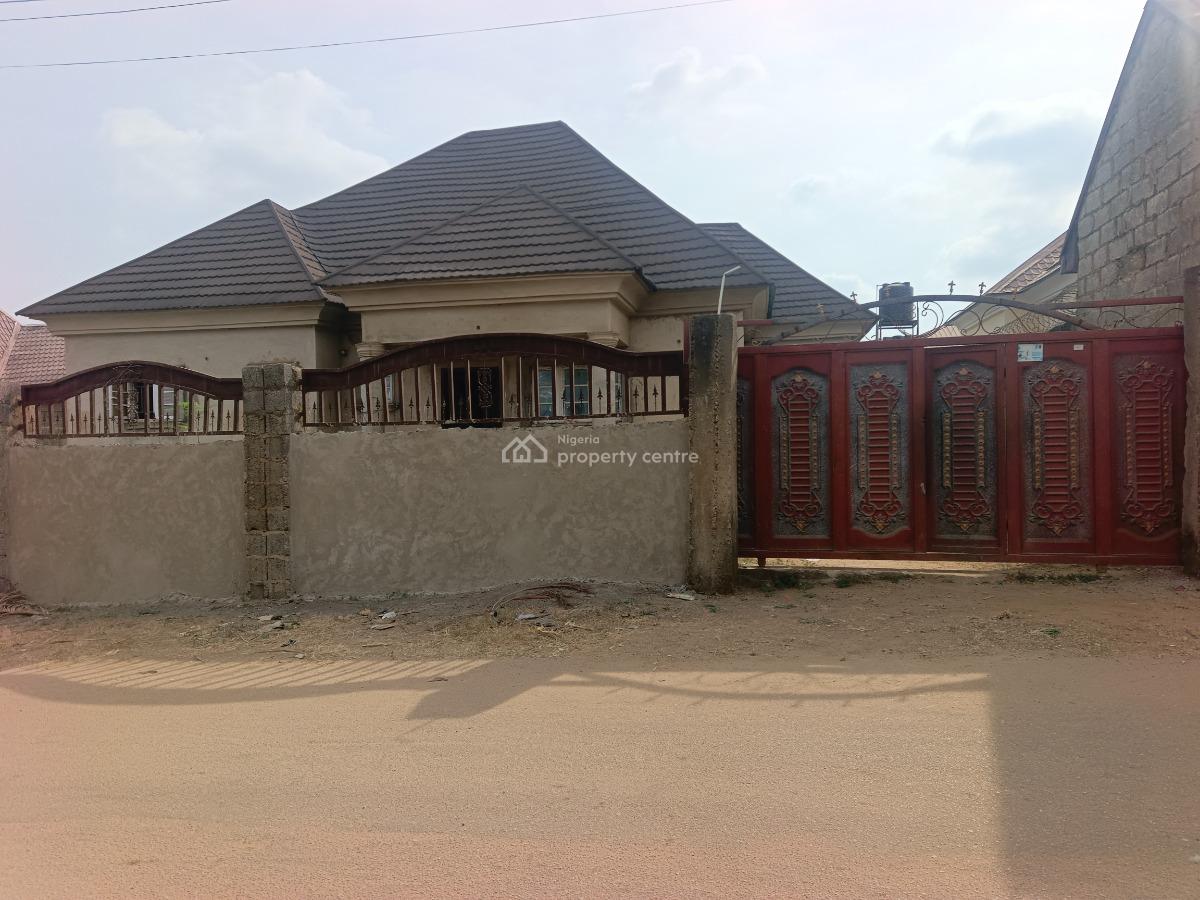 Luxury 3bedroom Fully Detach Bungalow Carcass in Lugbe -abuja, Lugbe District. Abuja - Nigeria., Pyakasa, Lugbe District, Abuja, Detached Bungalow for Sale