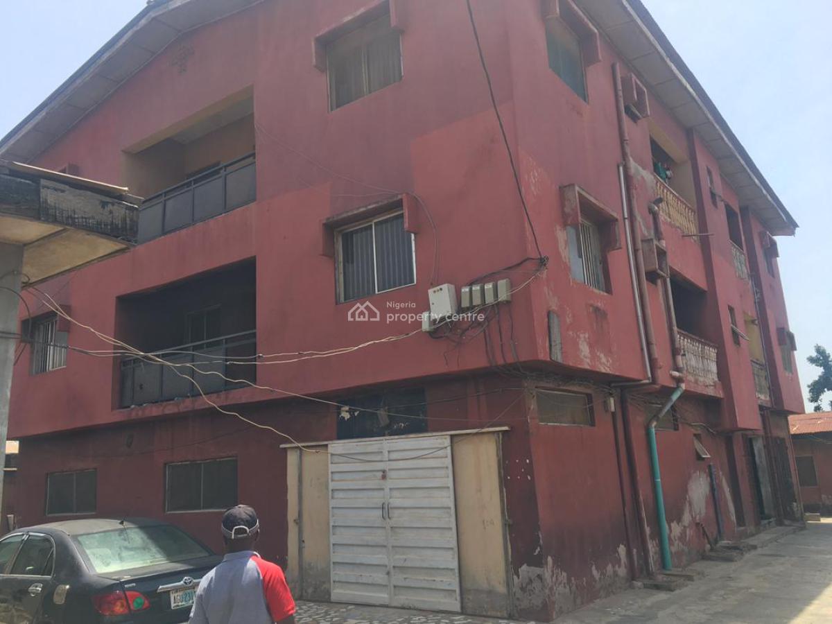 Block of Flats with Warehouse and Shop, Subaru One Off Joke Ayo Road, Meiran, Agege, Lagos, Block of Flats for Sale