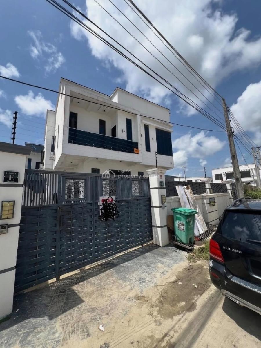 Exquisite 5 Bedroom Duplex with Bq, General Paint, Abraham Adesanya - Sangotedo Rd, Ajah, Lagos., Ajah, Lagos, Detached Duplex for Rent