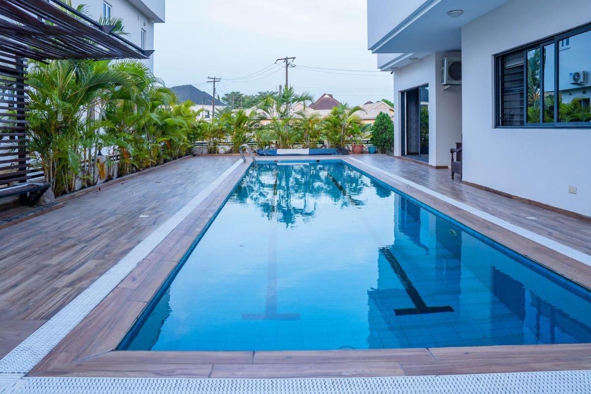 7 Bedroom Fully Detached House with 2 Rooms Bq, Chevron Drive., Lekki, Lagos, Detached Duplex for Sale