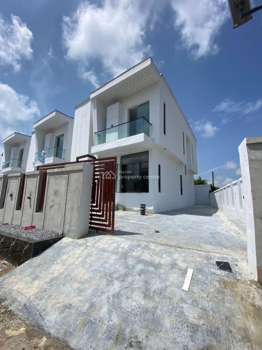4 Bedroom Fully Detached Duplex  in a Secured and Serene Estate, Ajah Lekki Lagos, Sangotedo, Ajah, Lagos, Detached Duplex for Sale