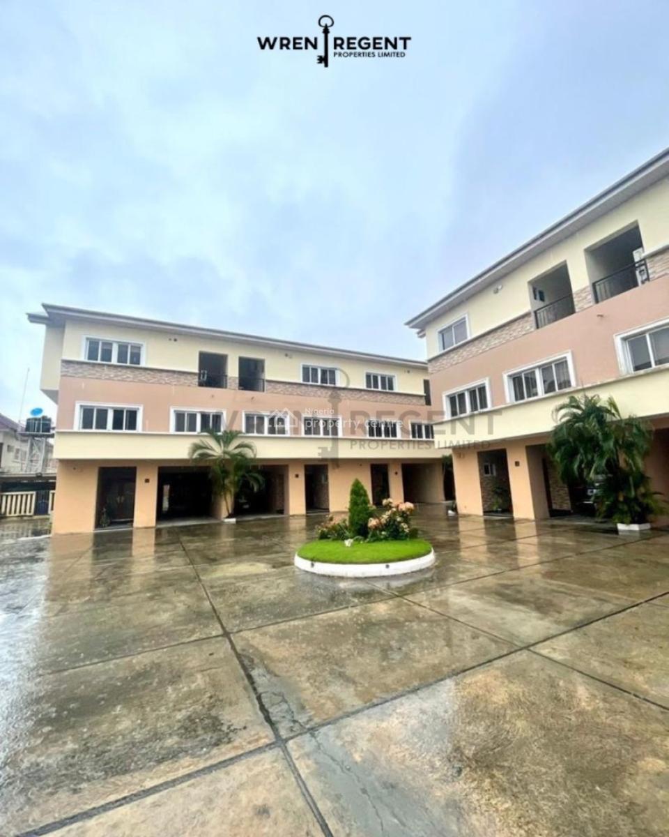 3 Bedroom Terrace with Bq, Lekki Phase 1, Lekki, Lagos, Flat / Apartment for Rent
