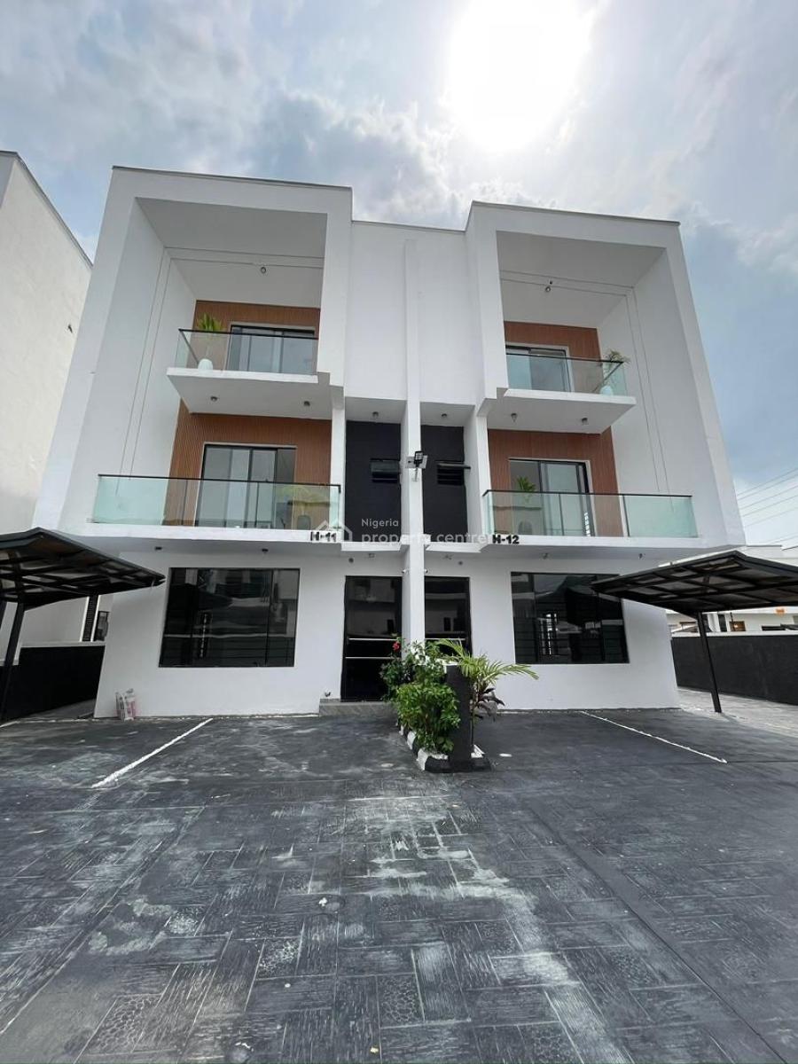 a Specious 4 Bedroom Semi Detached House with Swimming Pool Plus Bq, Orchid Road, Ikota, Lekki, Lagos, Semi-detached Duplex for Sale