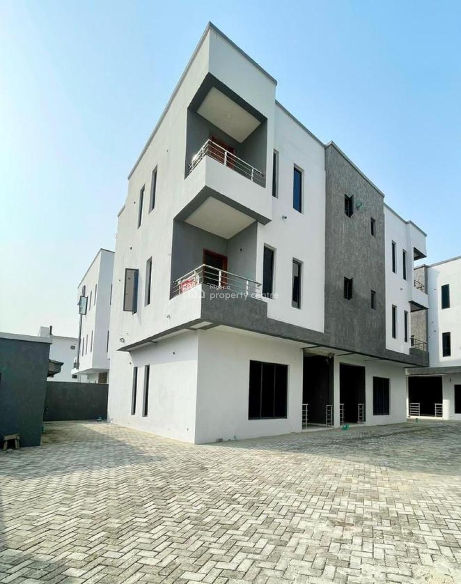 Brand New 4 Bedroom Semi Detached Triplex+ Bq, Ikota, Lekki, Lagos, Semi-detached Duplex for Sale