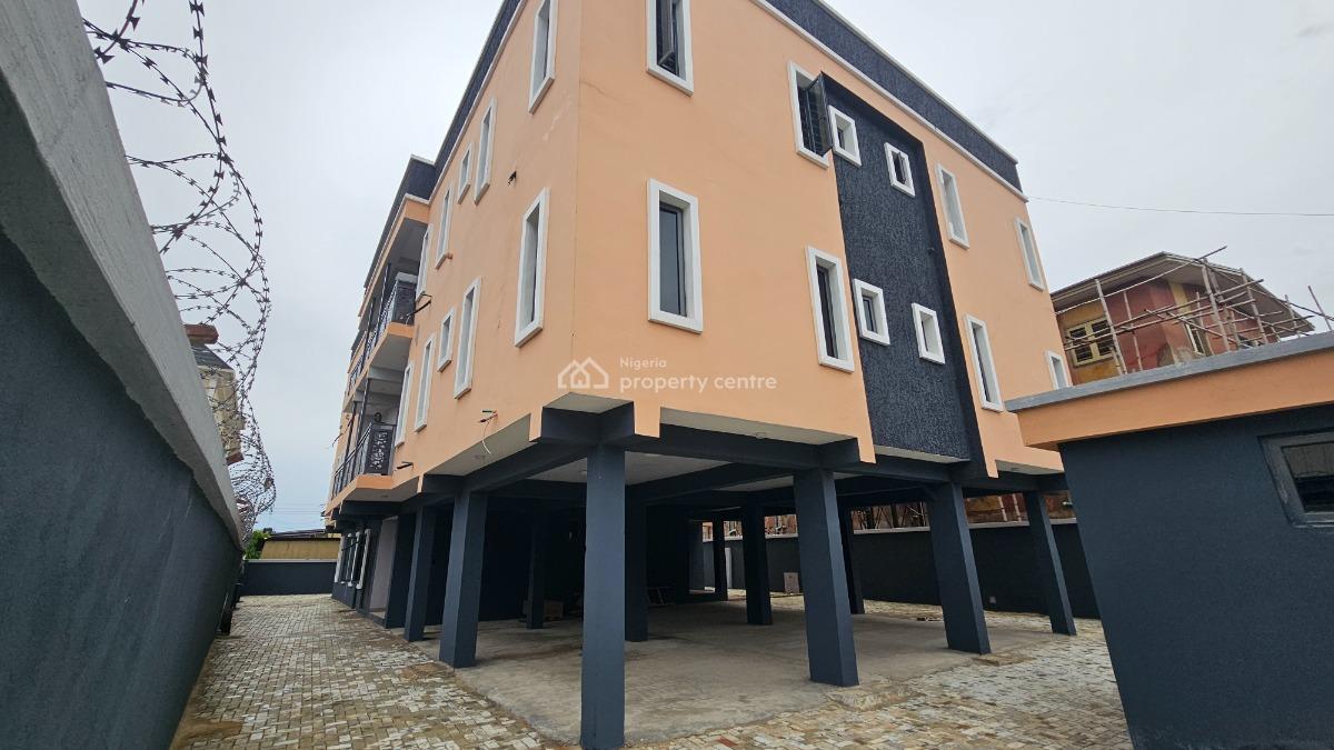 Luxuriously Built and Serviced Three(3) Bedroom Flat, Soluyi, Gbagada, Lagos, Block of Flats for Sale
