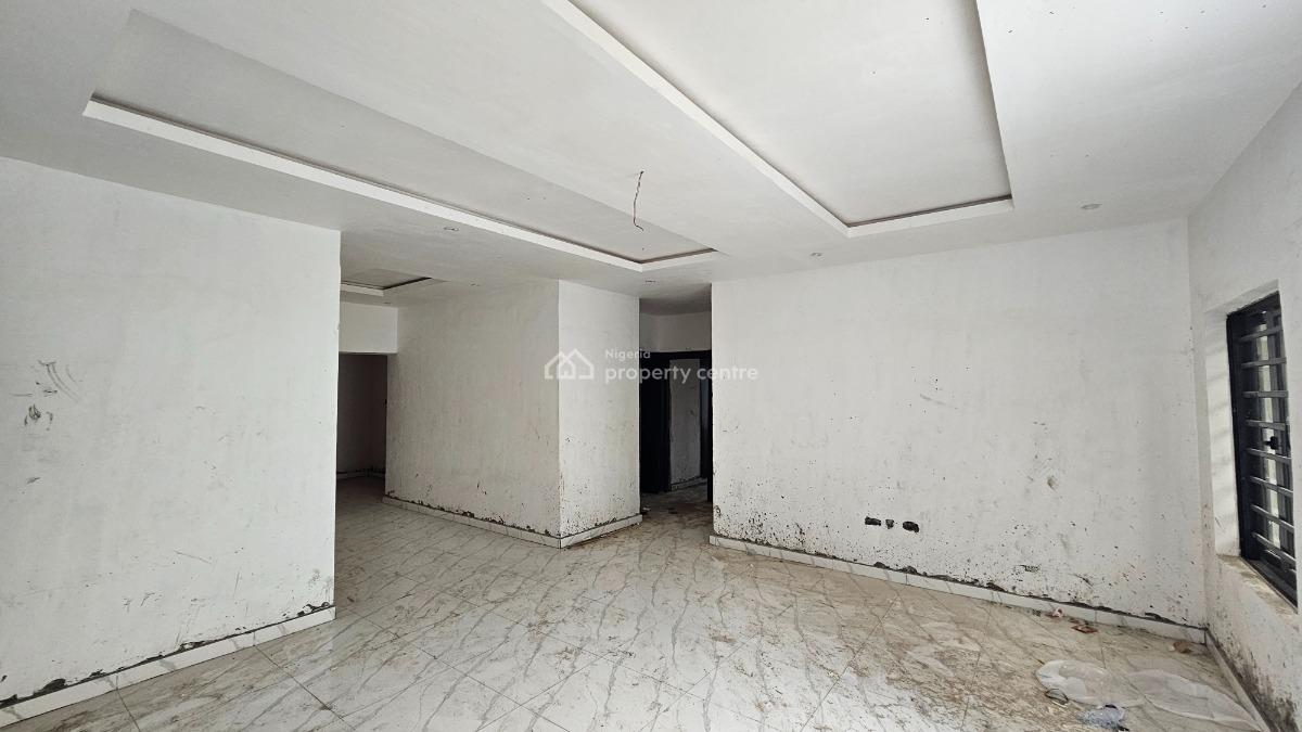 Brand New and Serviced Three (3) Bedroom Flat with a Room Bq, Airra Estate, Ifako, Gbagada, Lagos, Block of Flats for Sale